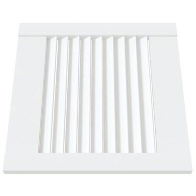 Kaapin ovet sälemuotoilu 2 kpl valk. 39,5x39,4 cm täysi mänty