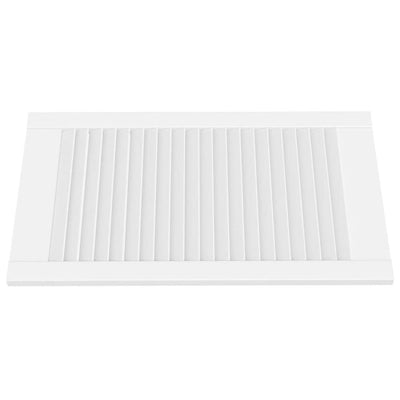 Kaapin ovet sälemuotoilu 4 kpl valk. 69x39,4 cm täysi mänty