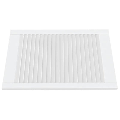 Kaapin ovet sälemuotoilu 4 kpl valk. 69x49,4 cm täysi mänty