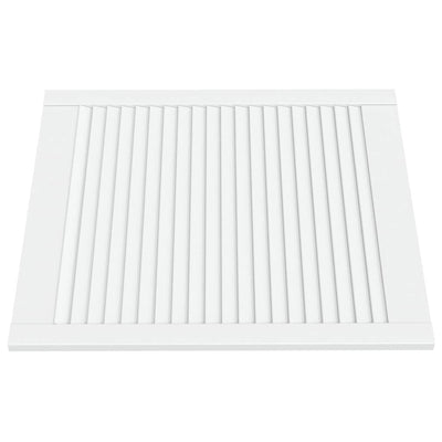 Kaapin ovet sälemuotoilu 4 kpl valk. 69x59,4 cm täysi mänty