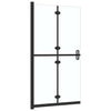 Walk-in suihkuseinä kokoontaittuva kirkas ESG-lasi 80x190 cm