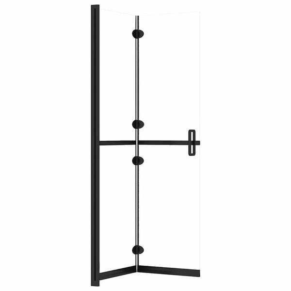 Walk-in suihkuseinä kokoontaittuva kirkas ESG-lasi 80x190 cm