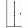 Walk-in suihkuseinä kokoontaittuva kirkas ESG-lasi 90x190 cm