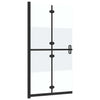 Walk-in suihkuseinä kokoontaittuva ESG 1/2 huurrelasi 100x190cm