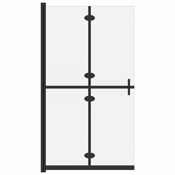 Walk-in suihkuseinä kokoontaittuva ESG-huurrelasi 90x190 cm