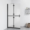 Walk-in suihkuseinä kokoontaittuva ESG-huurrelasi 90x190 cm