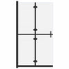 Walk-in suihkuseinä kokoontaittuva ESG-huurrelasi 100x190 cm
