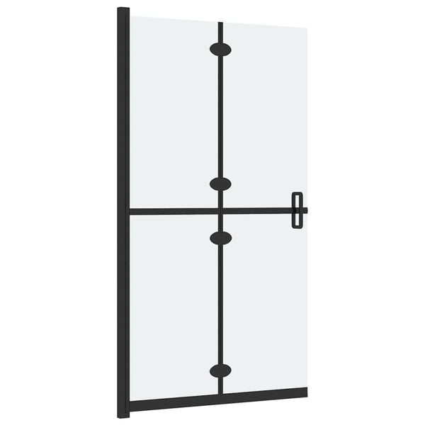Walk-in suihkuseinä kokoontaittuva ESG-huurrelasi 100x190 cm