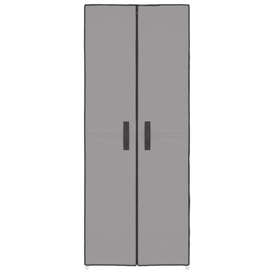 Harmaa kenkäkaappi Gold 60x30x166cm (kangas)