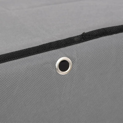 Harmaa kenkäkaappi Gold 60x30x166cm (kangas)