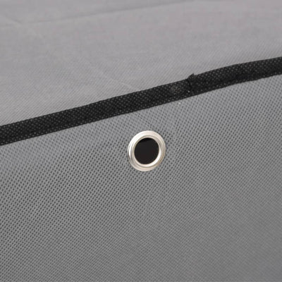 Harmaa kenkäkaappi Gold 60x28x90cm (kangas)