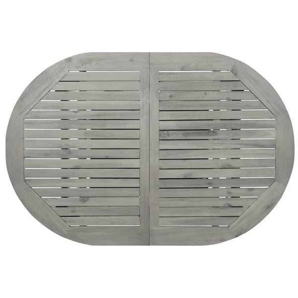 Marilucia puutarharuokapöytä (120-170)x80x75cm (akaasiapuu)