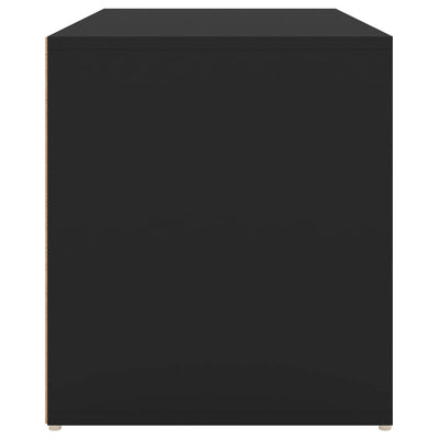 Musta eteisen penkki Sextilia 80x40x45cm (puinen)