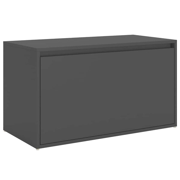 Eteisen penkki 80x40x45 cm harmaa lastulevy