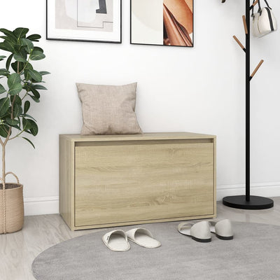 Sonoma-tammi eteisen penkki Sextilia 80x40x45cm (puinen)