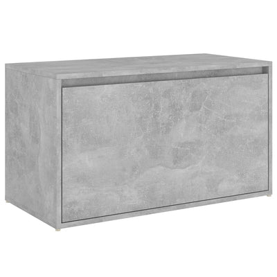 Eteisen penkki 80x40x45 cm betoninharmaa tekninen puu