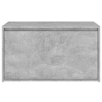 Eteisen penkki 80x40x45 cm betoninharmaa tekninen puu
