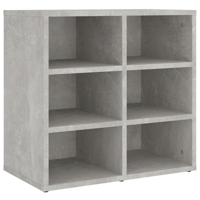 Kenkäkaapit 2 kpl betoninharmaa 52,5x30x50 cm
