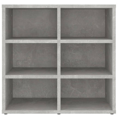 Kenkäkaapit 2 kpl betoninharmaa 52,5x30x50 cm