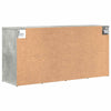 Kenkäkaappi 103 x 30 x 51 cm Tekninen puu Betoninharmaa