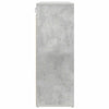 Kenkäkaappi 77,5 x 30 x 83,5 cm Tekninen puu Betoninharmaa