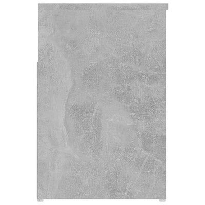 Kenkien säilytyspenkki betoninharmaa 80x30x45 cm tekninen puu