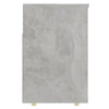 Kenkien säilytyspenkki betoninharmaa 105x30x45 cm tekninen puu