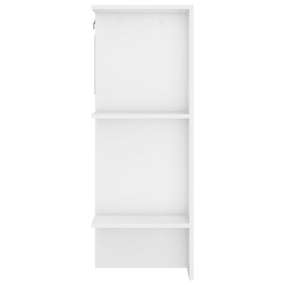 Eteisen kaappi valkoinen 97,5x37x99 cm tekninen puu