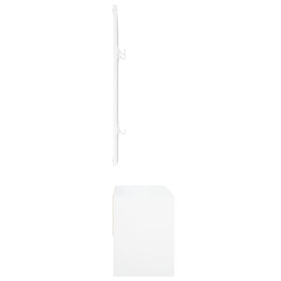 Valkoinen eteisen kalustesarja Sofie (puinen)