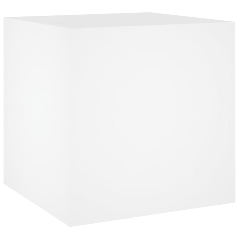 Valkoinen kukkalaatikko Oprica 40x40x40cm (puinen)