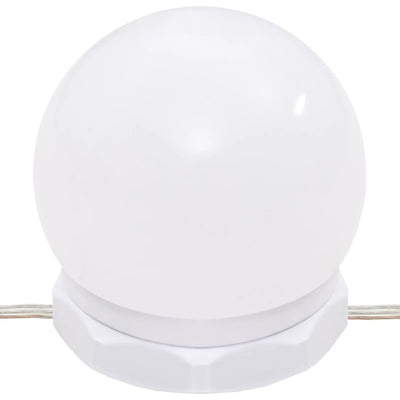 Peilipöytä LED-valoilla Sonoma-tammi 60x40x140 cm