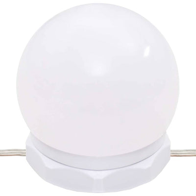 Betoninharmaa peilipöytä led-valoilla Corci 60x40x140cm