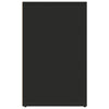 Musta kosmetiikkakaappi Frodita 80x40x65cm (puinen)
