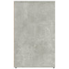 Kosmetiikkakaappi betoninharmaa 80x40x65 cm tekninen puu