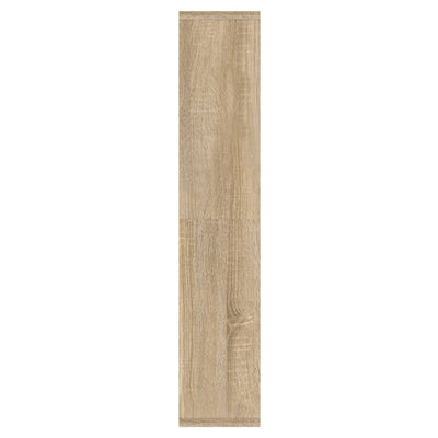 Peilikaappi LED-valoilla Sonoma-tammi 91x15x76,5 cm