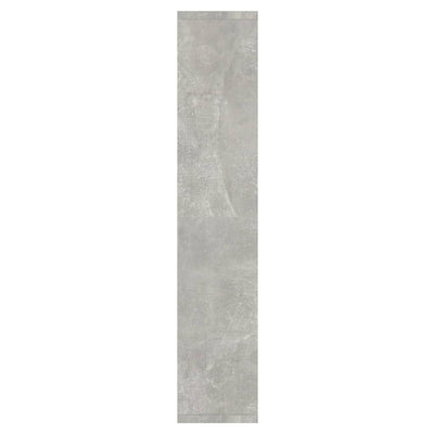 Peilikaappi LED-valoilla betoninharmaa 91x15x76,5 cm