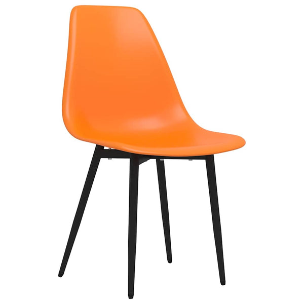 Ruokatuolit 2 kpl oranssi PP