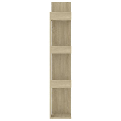 Kirjahylly Sonoma-tammi 86x25,5x140 cm tekninen puu