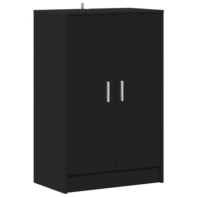 Musta kenkäkaappi Tibor 60x35x92cm (puinen)