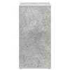 Kenkäkaappi betoninharmaa 60x35x70 cm tekninen puu