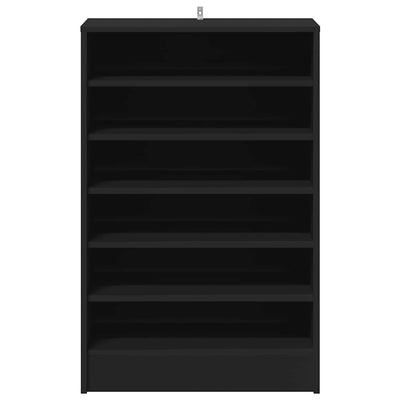 Musta kenkäkaappi Tibor 60x35x92cm (puinen)