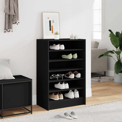 Musta kenkäkaappi Tibor 60x35x92cm (puinen)