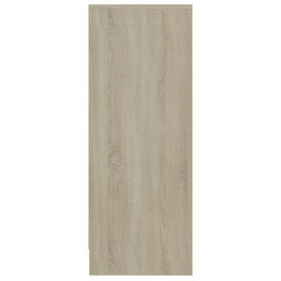 Kenkäkaappi Sonoma-tammi 60x35x92 cm tekninen puu