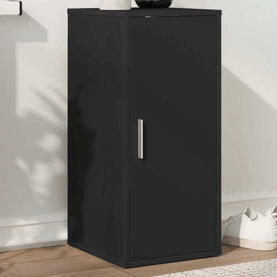 Musta kenkäkaappi Tibor 32x35x70cm (puinen)