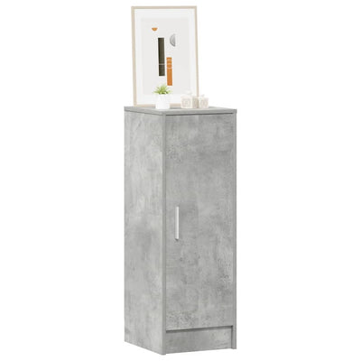 Betoninharmaa kenkäkaappi Tibor 32x35x92cm (puinen)