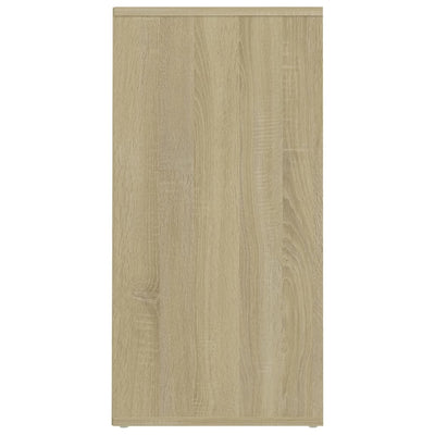 Kenkäkaapit 2 kpl Sonoma-tammi 31,5x35x70 cm tekninen puu