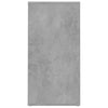 Kenkäkaapit 2 kpl betoninharmaa 31,5x35x70 cm tekninen puu