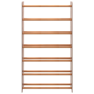 Kenkäteline ruskea 65x24x117 cm tekninen puu
