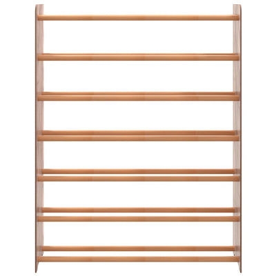 Kenkäteline ruskea 90x24x117 cm tekninen puu