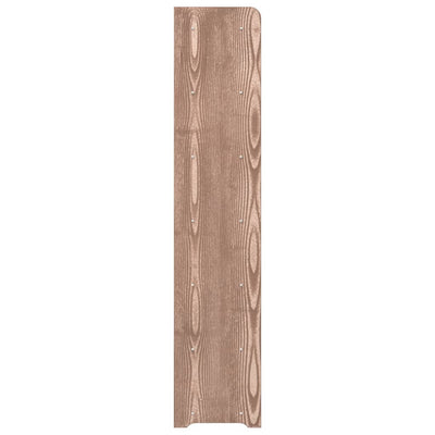 Kenkäteline ruskea 90x24x117 cm tekninen puu